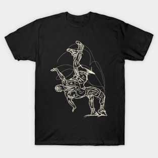 Wrestling In Action T-Shirt